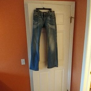 Express low rise jeans